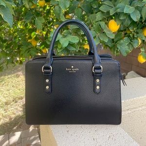 Kate Spade black Mulberry Street Lise shoulder bag